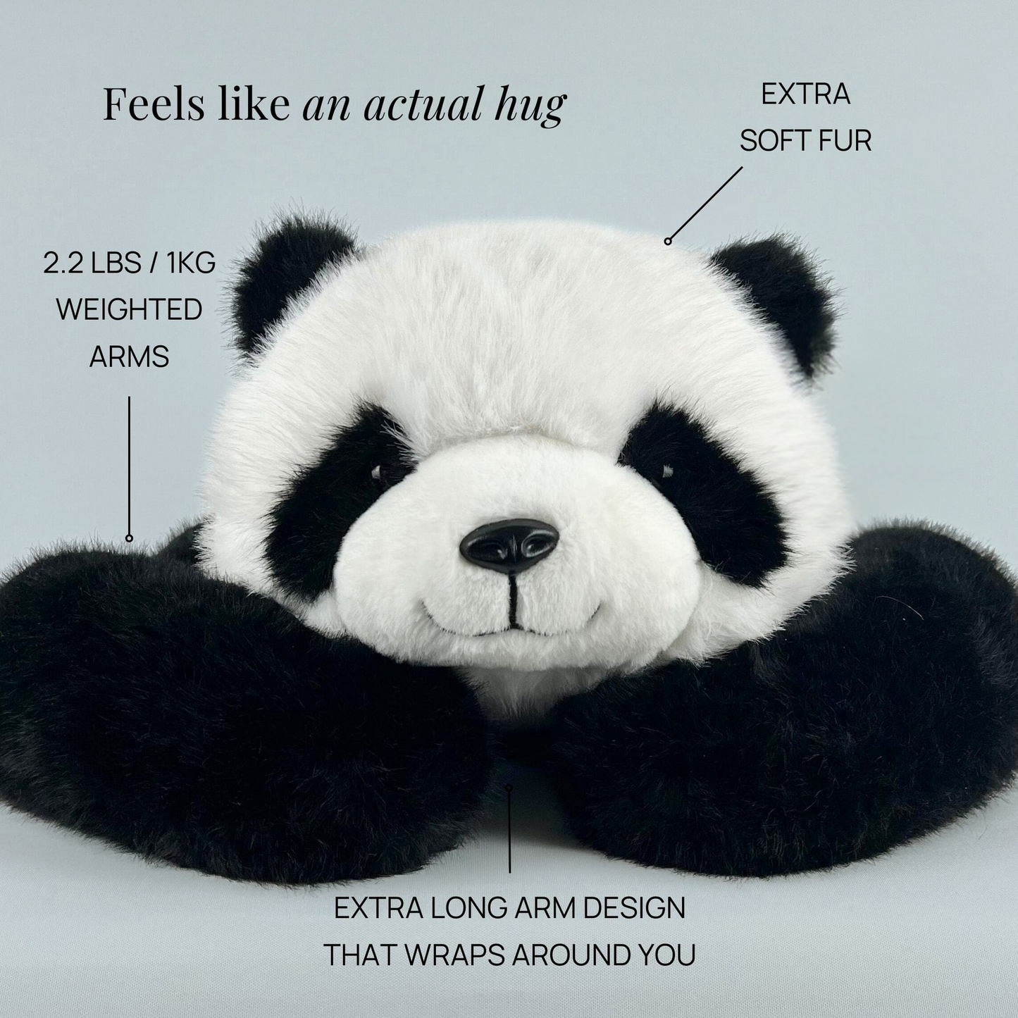 Pookie the Panda Weighted Animal